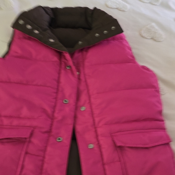 Juicy Couture Fuchsia Bomber Vest - Picture 6 of 9